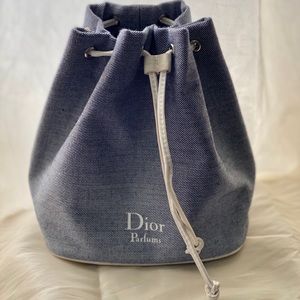 Dior Parfums Paris Women’s Cosmetic Bag Denim